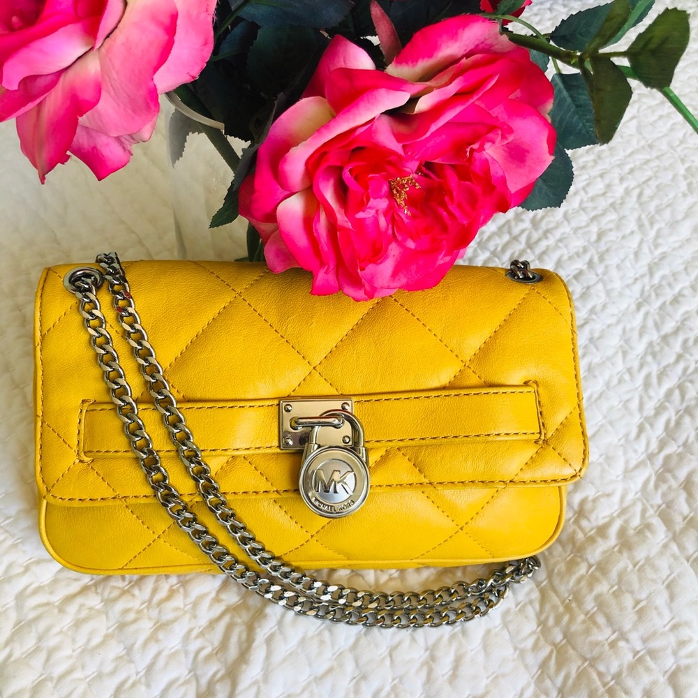 Michael Kors yellow bag